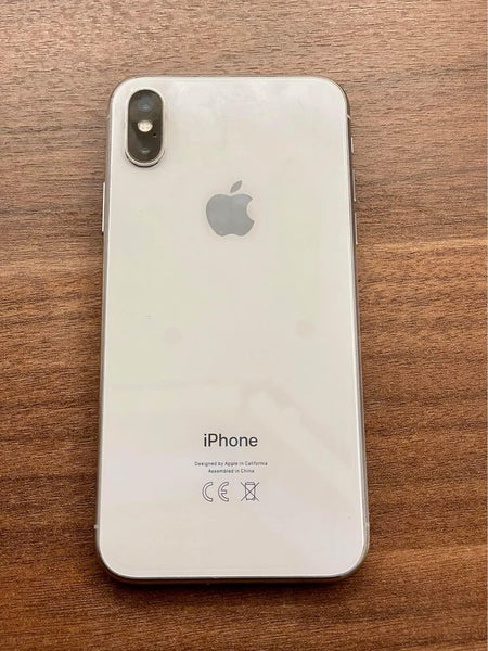 Apple iPhone X - 64GB - Silver (Unlocked)