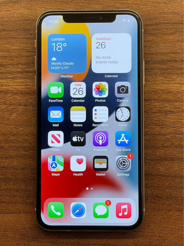 Apple iPhone X - 64GB - Silver (Unlocked)