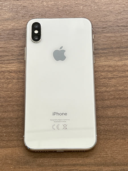 Apple iPhone X - 64GB - Silver (Unlocked)