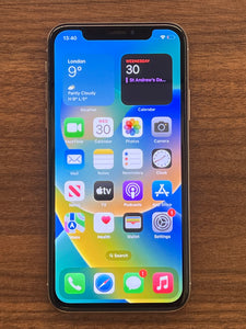 Apple iPhone X - 64GB - Silver (Unlocked)