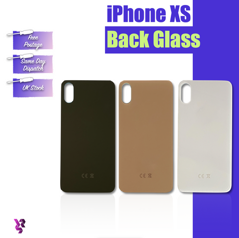 iPhone XS Replacement Back Glass Rear Battery Cover Big Hole