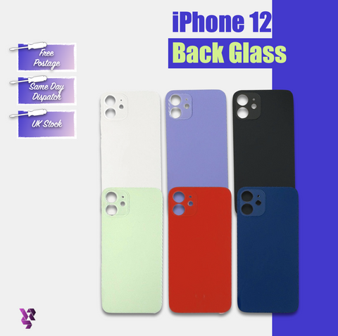 iPhone 12 Replacement Back Glass Rear Battery Cover Big Hole