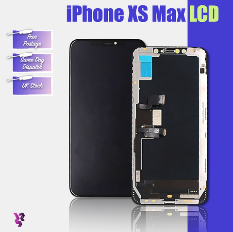 iPhone XS Max 6.5" Black LCD Replacement 3D Touch Screen Digitiser Assembly