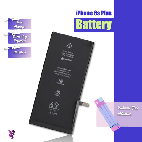 iPhone 6s Plus Replacement Internal Battery 2915 mAh With Adhesive